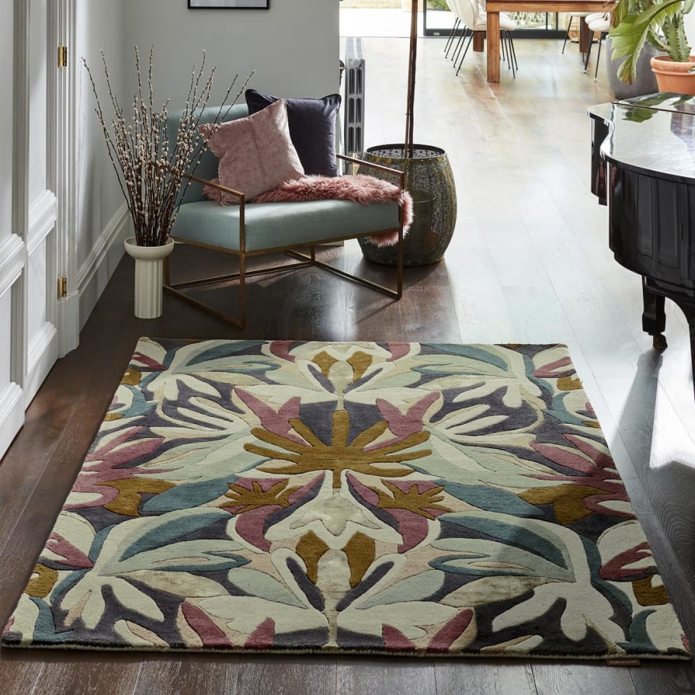 Tapis entrée 140x200 laine marron - Maisons du Monde