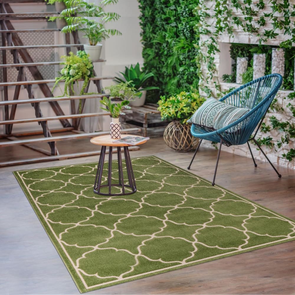 Tapis exterieur 120x170 vert - Maisons du Monde