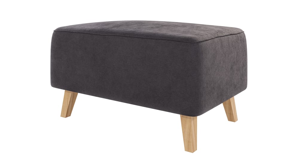 repose-pieds en microfibre