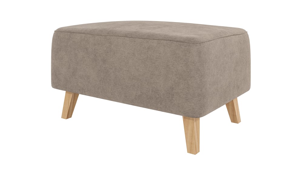Repose-pieds en microfibre