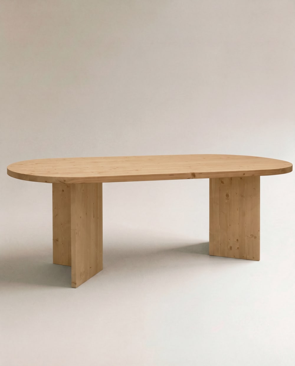 Decowood Esstisch Aus Massivholz, 160cm Braun