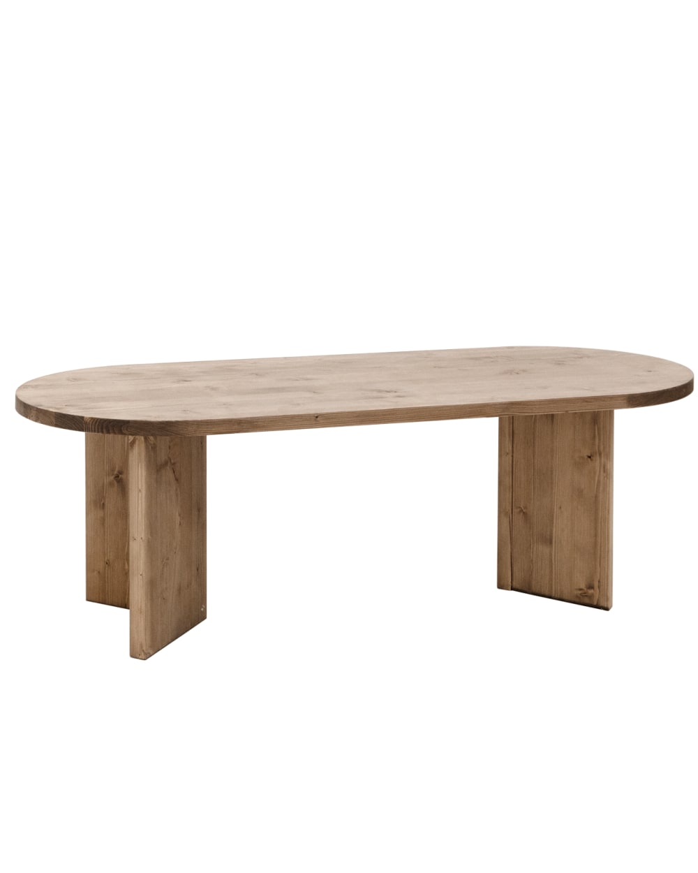 Table à manger en bois de sapin vieilli 180x75cm