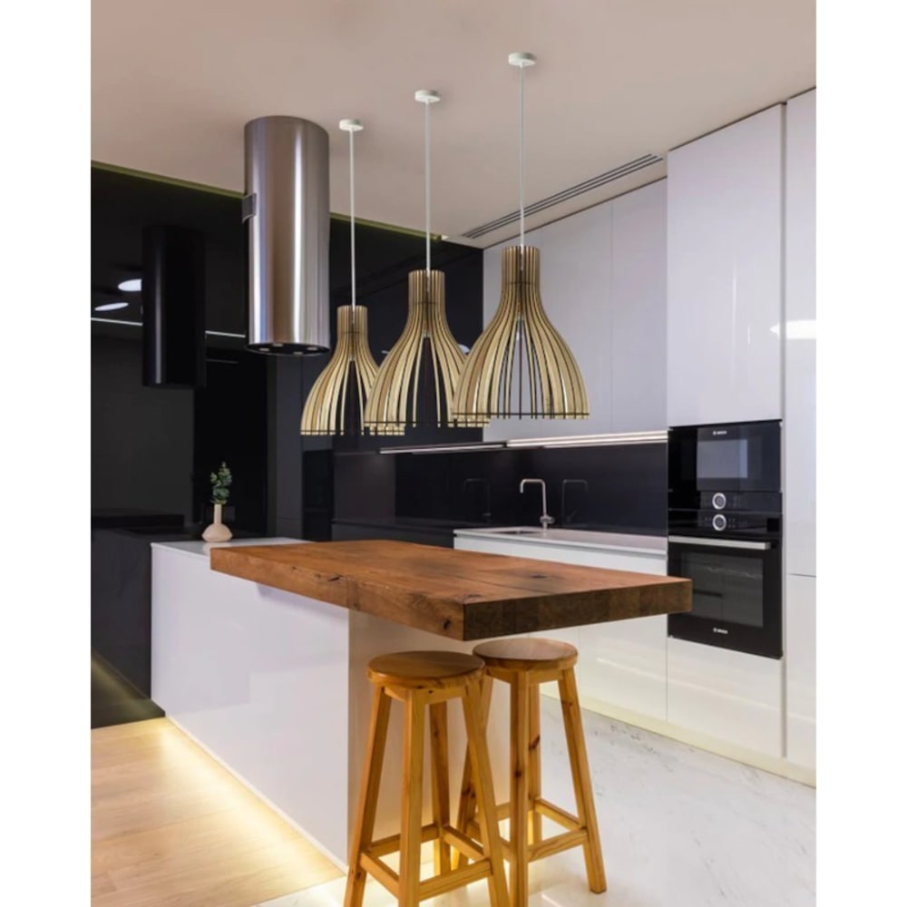 Suspension bois naturel — vue 4