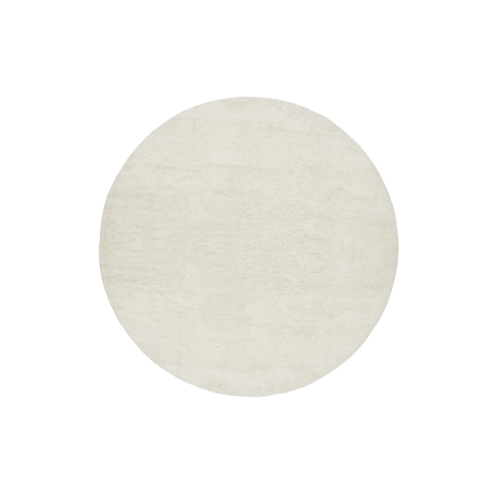 Lorena Canals Waschbarer Wollteppich, natur ø 300 Beige Wolle