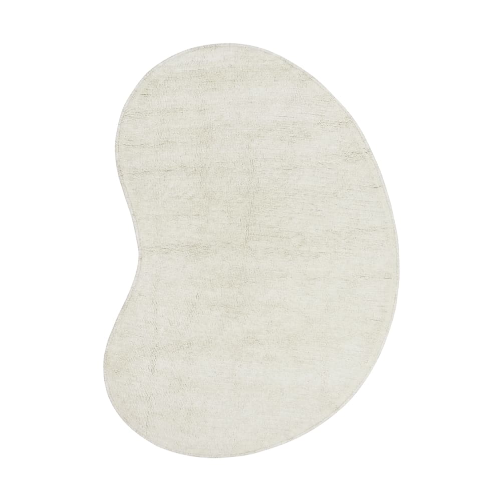 Lorena Canals Waschbarer Wollteppich, natur 150x200 Beige Wolle