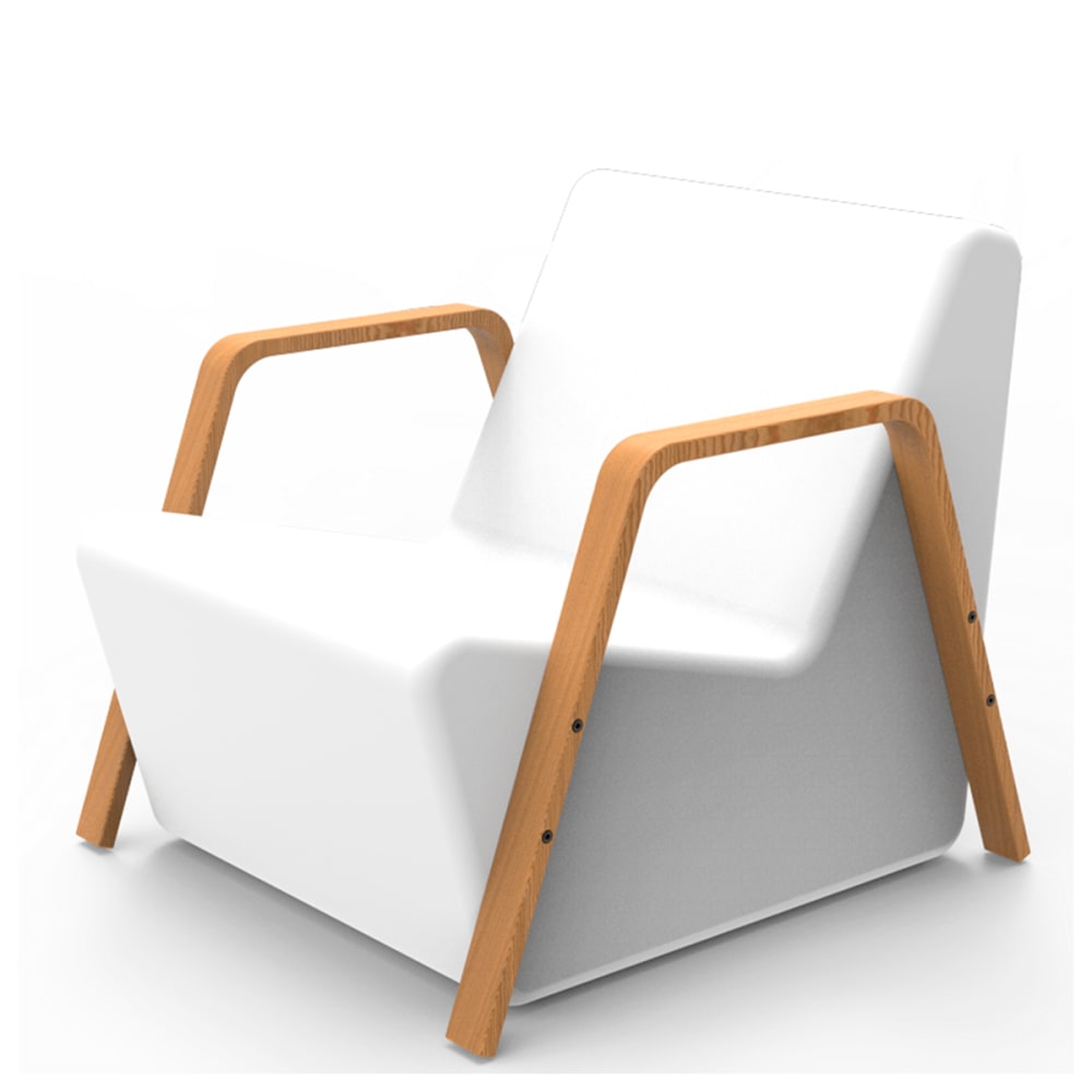 Newgarden Asiento exterior con luz y