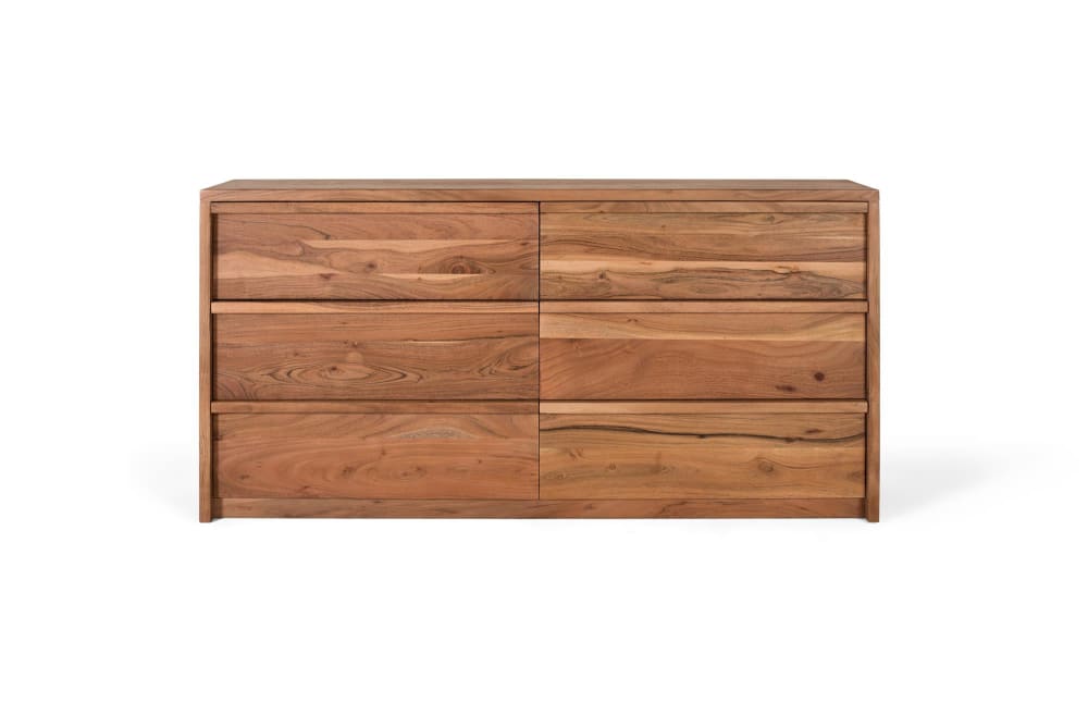 Buffet en bois d'acacia teinte naturelle