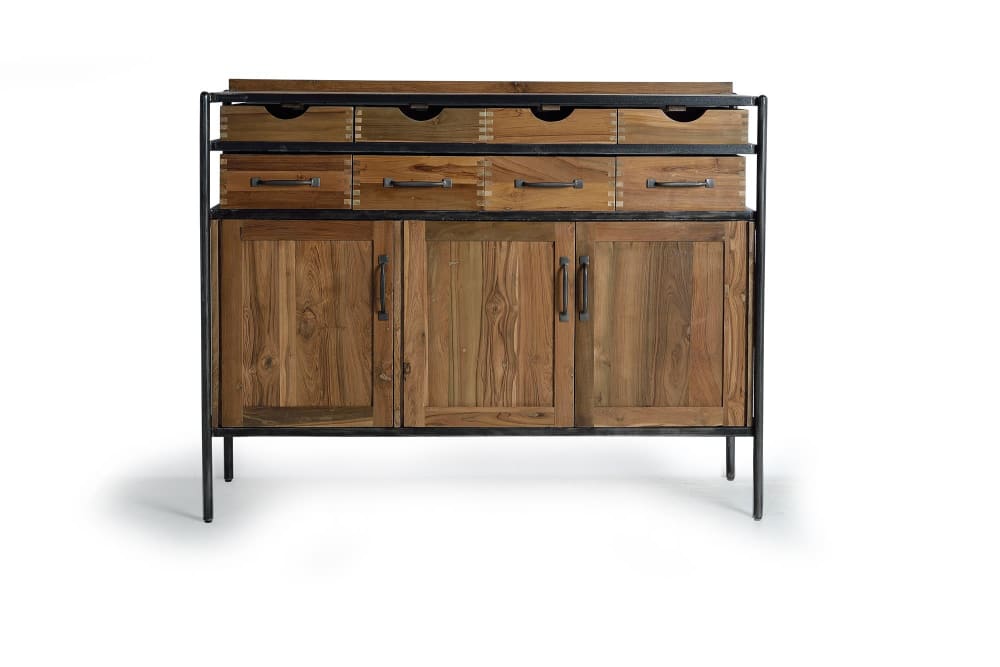 Buffet en bois teck et