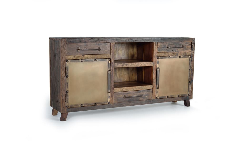 buffet en bois récupéré