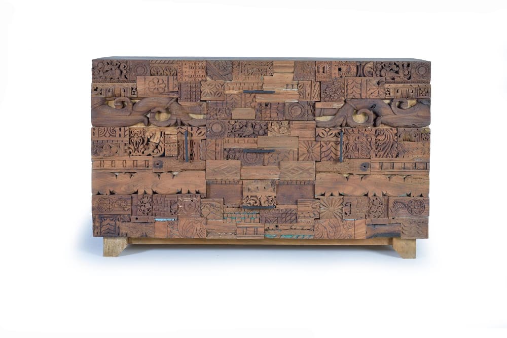 Buffet en bois manguier récupéré