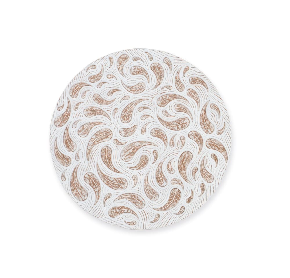 Panneau MDF blanc décapé
