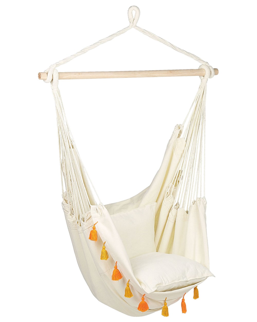 HäNgesessel Aus Baumwolle 125Cm, Beige