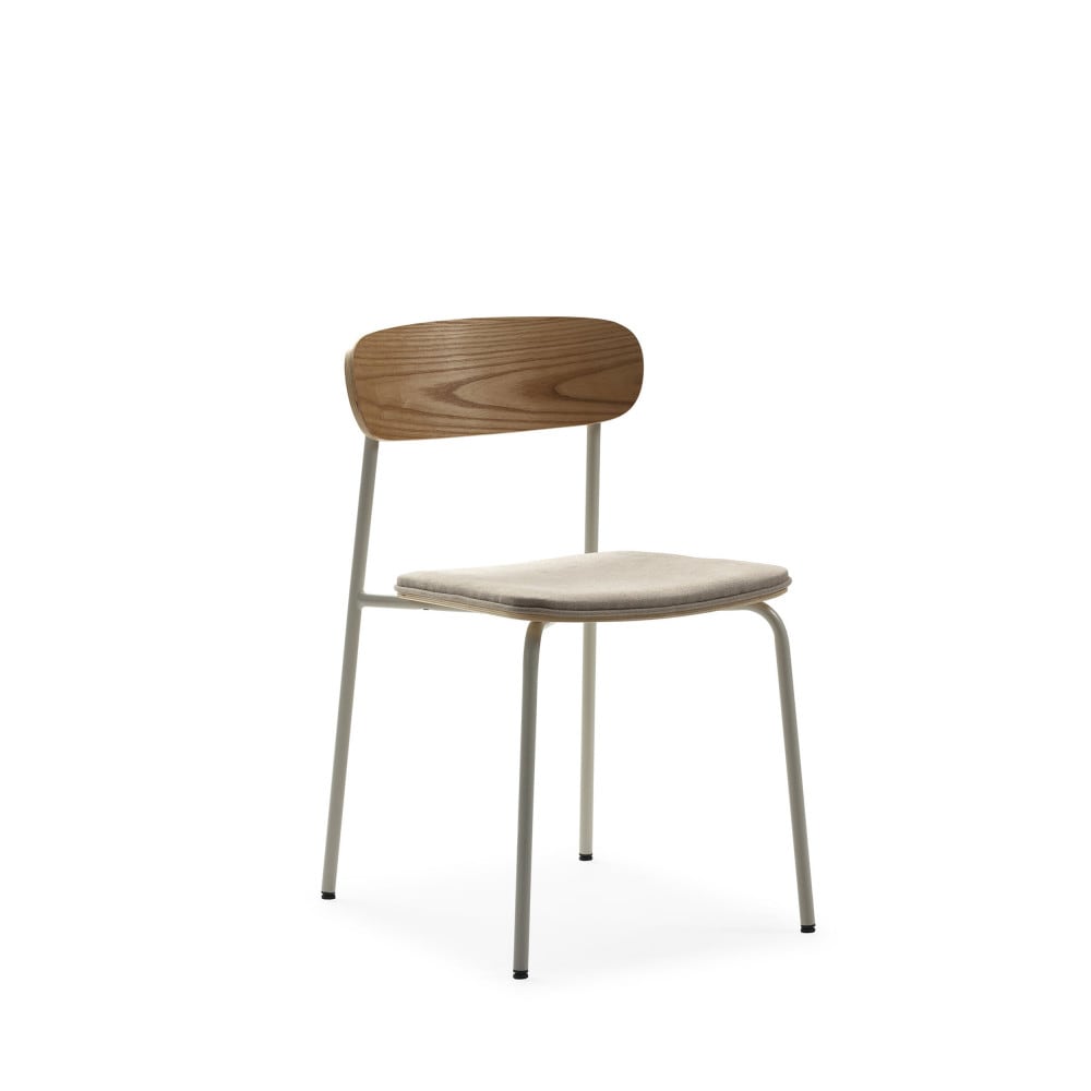 Lot de 2 chaises en tissu
