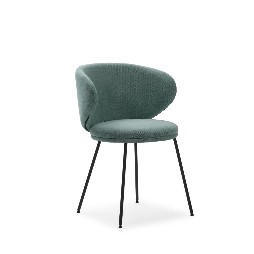 Lot de 2 chaises en tissu
