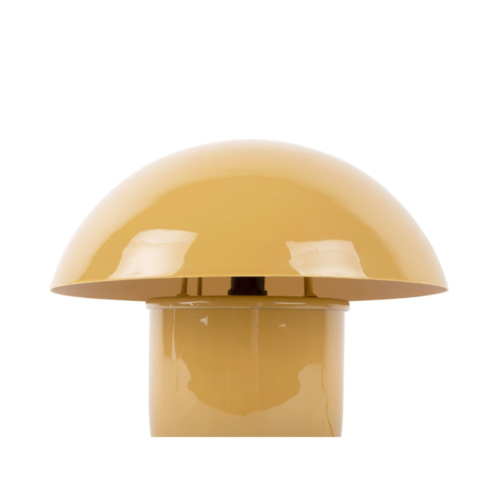 Lampe de table fer jaune 29x29x25cm — vue 3