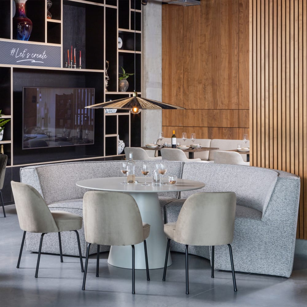 Esstisch aus MDF für 4 Personen, Beige - Maisons Du Monde