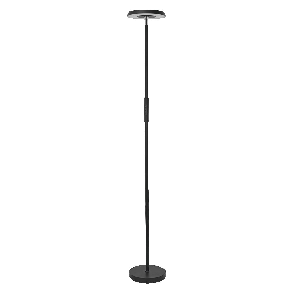 Ledvance Lampe sur pied en métal noir. 1.78m