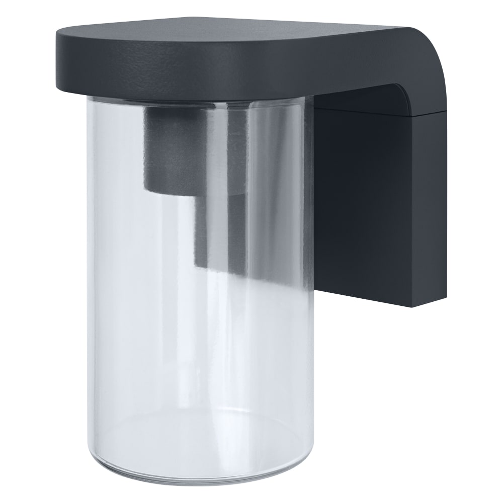 Applique extérieure lumineuse en aluminium gris