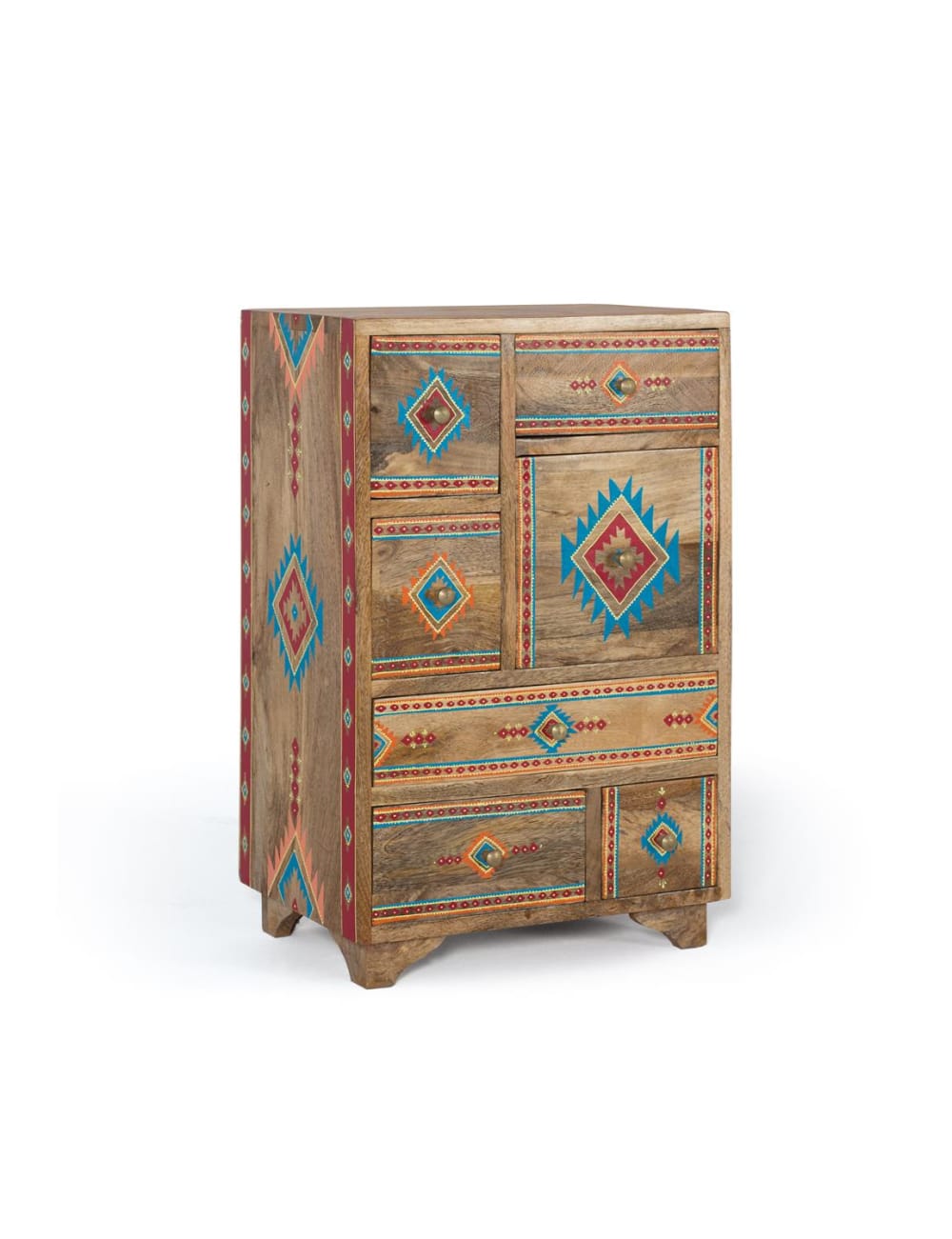 Table d'appoint en bois - peints