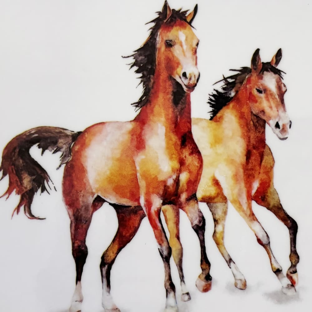 Mini plateau rectangulaire chevaux - Maisons du Monde