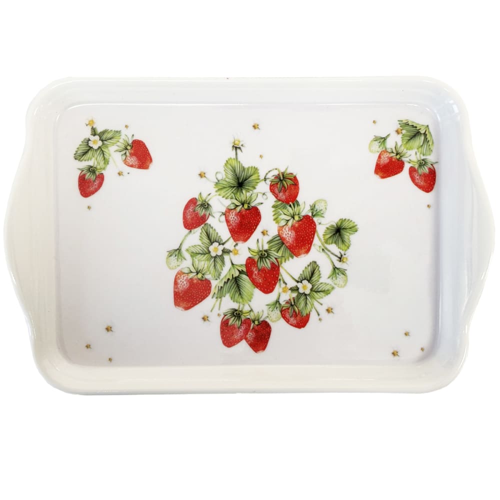 Mini plateau rectangulaire délicieuses fraises Mini plateau rectangulaire délicieuses fraises