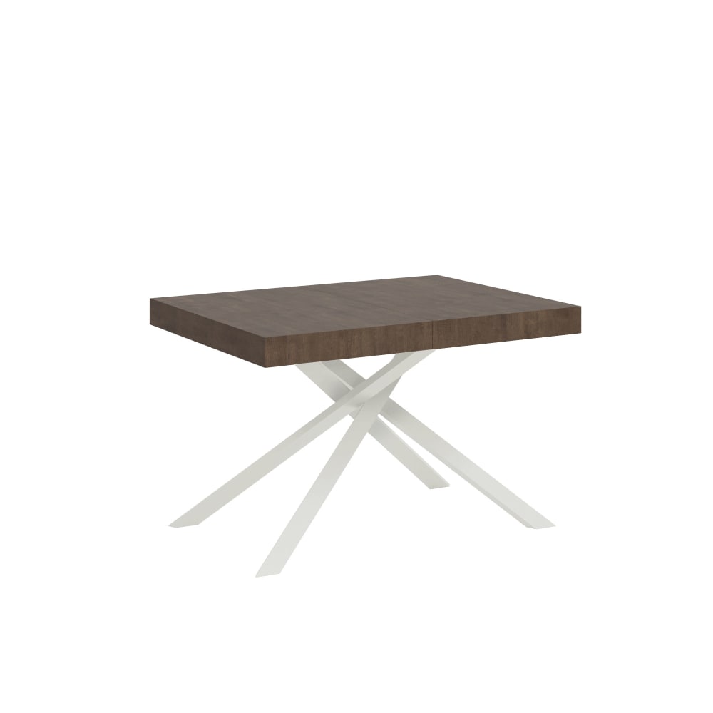 Table extensible 90x120/224 - noyer