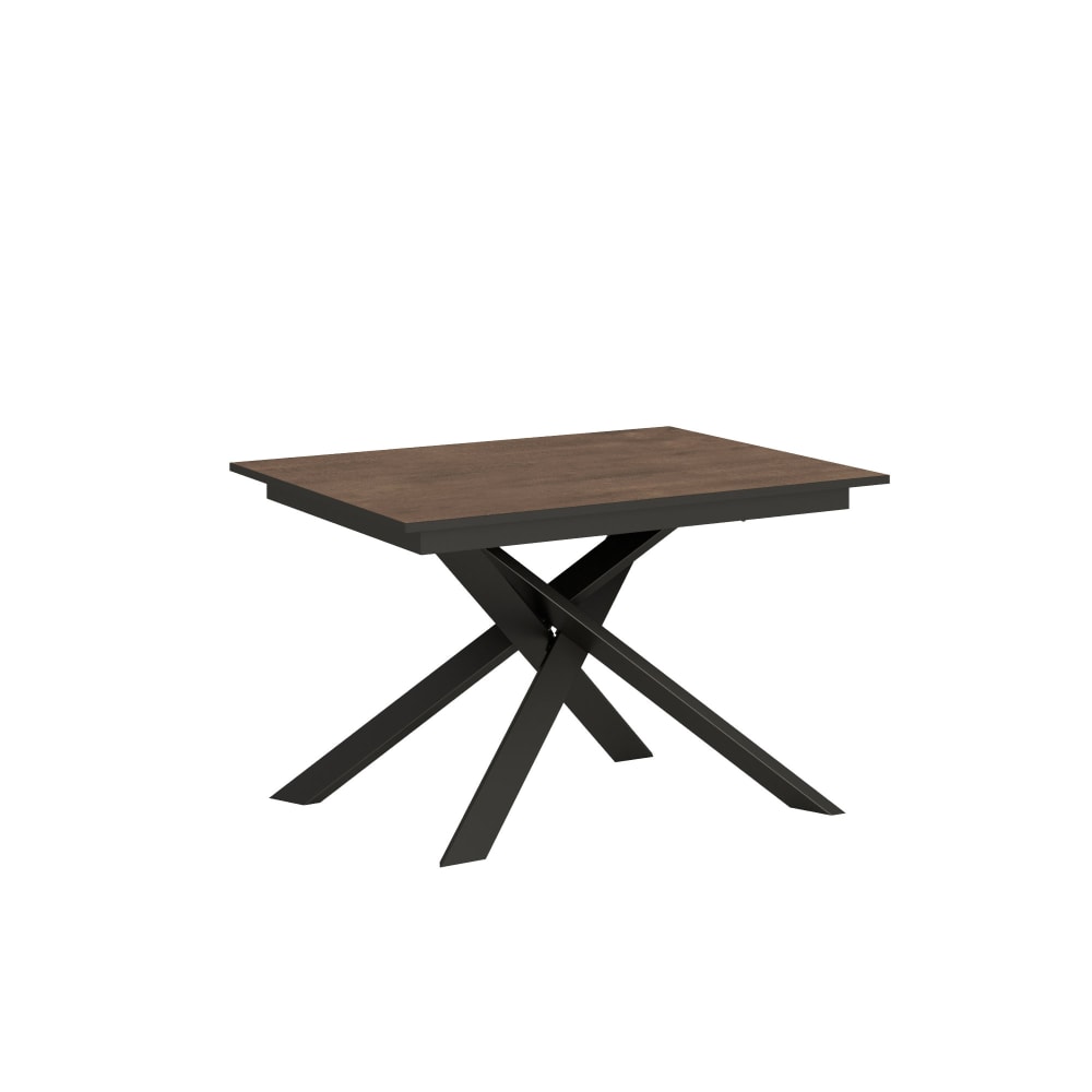 table extensible effet - noyer