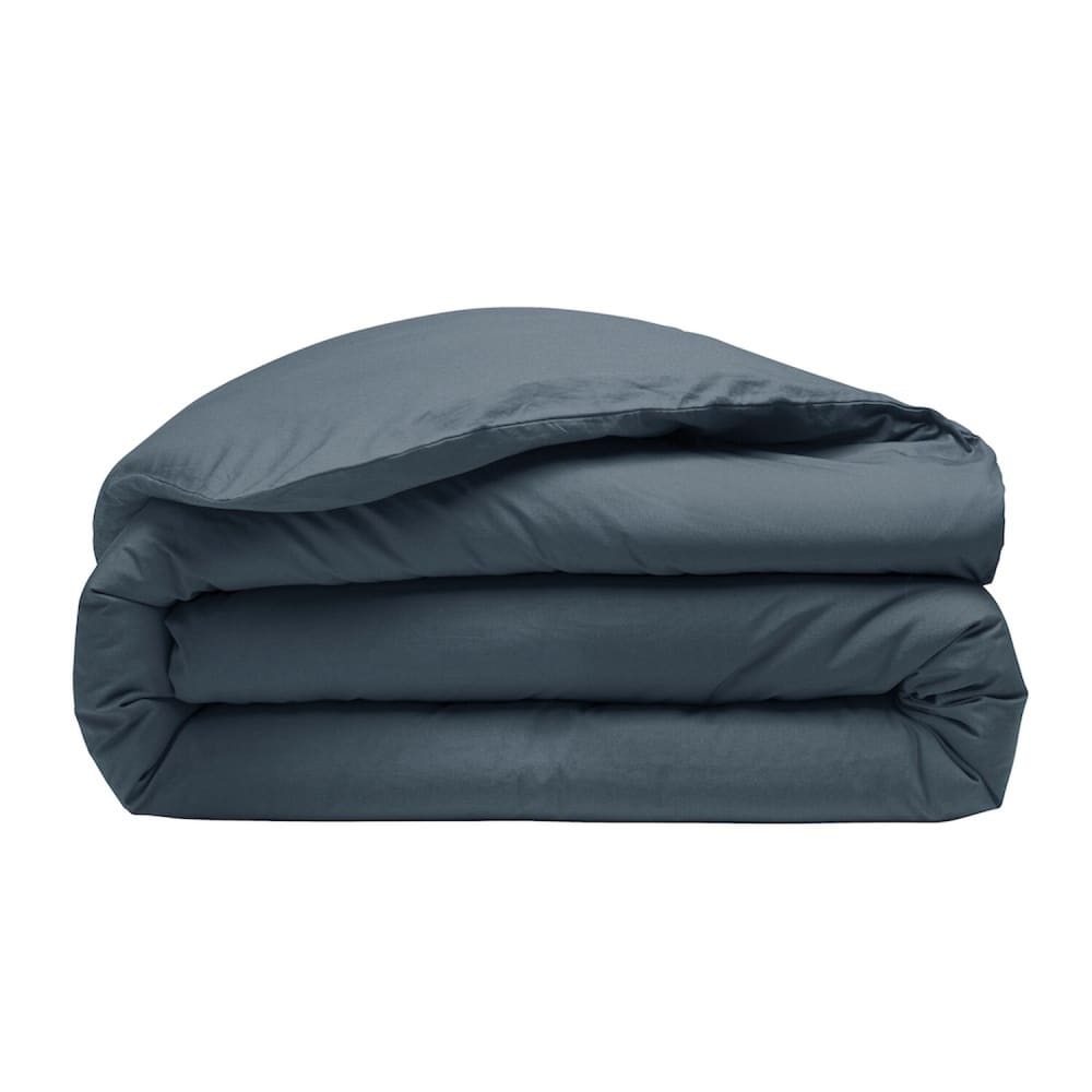 Housse de couette lin emeraude 155x220 cm