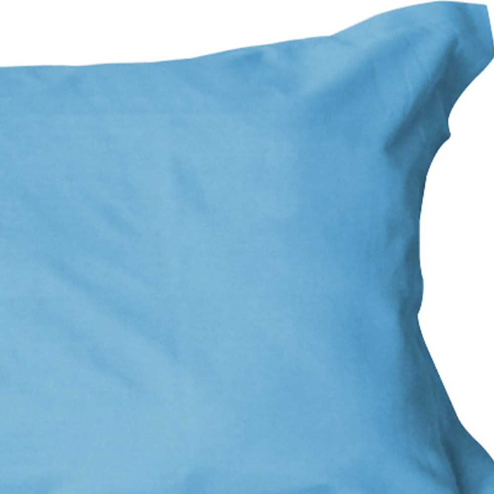 Taie d'oreiller coton bleu 50x70 cm - Maisons du Monde