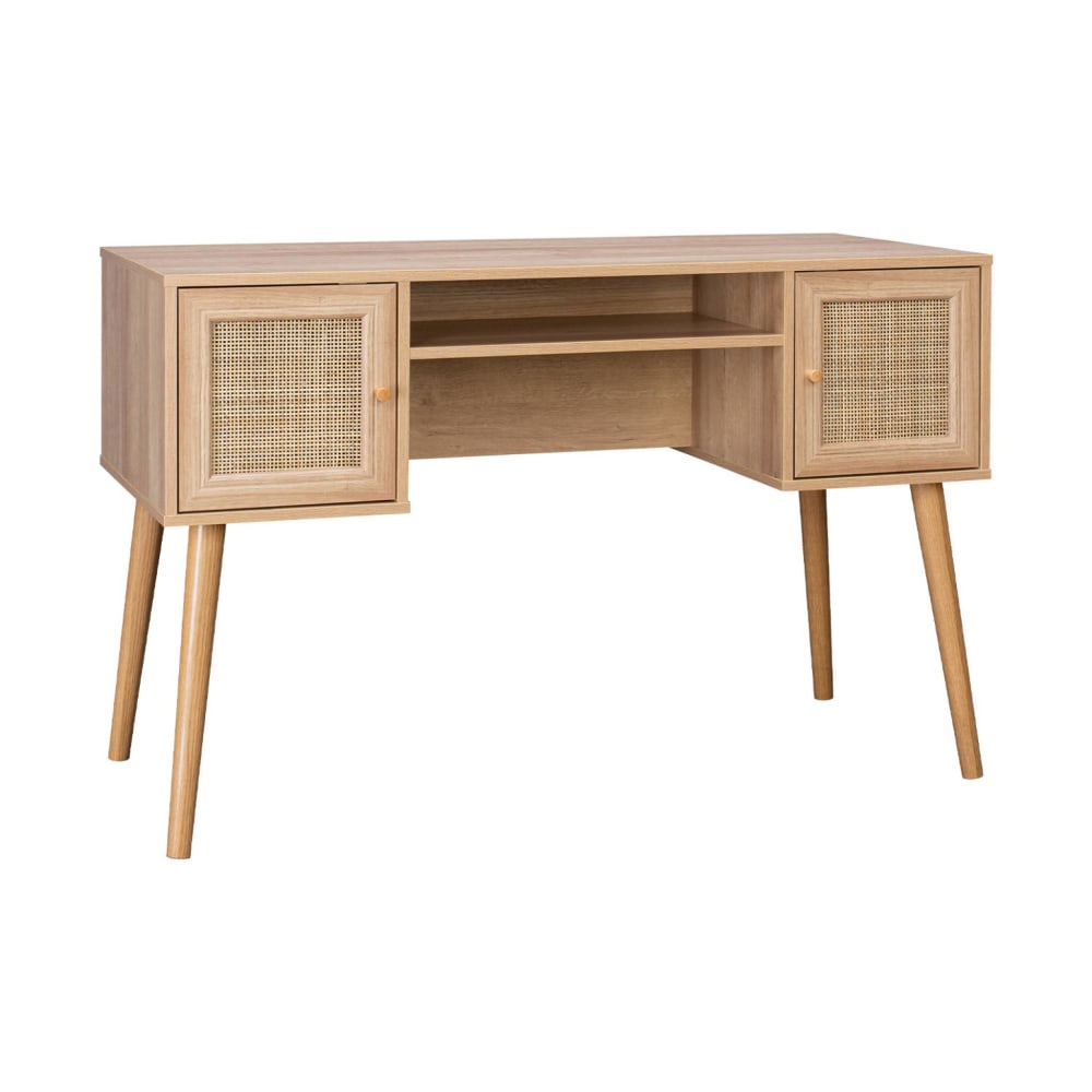 Bureau cannage et décor