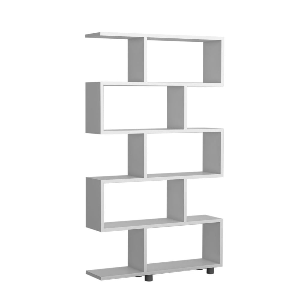 Calicosy Regal mit 11 Fächern L90 cm - Weiß style modern Weiß Spanplatte