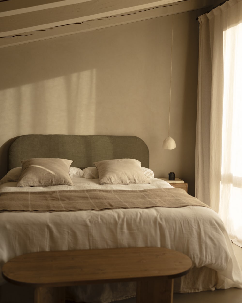 Abnehmbares gepolstertes Kopfteil, 180x110cm - Maisons Du Monde