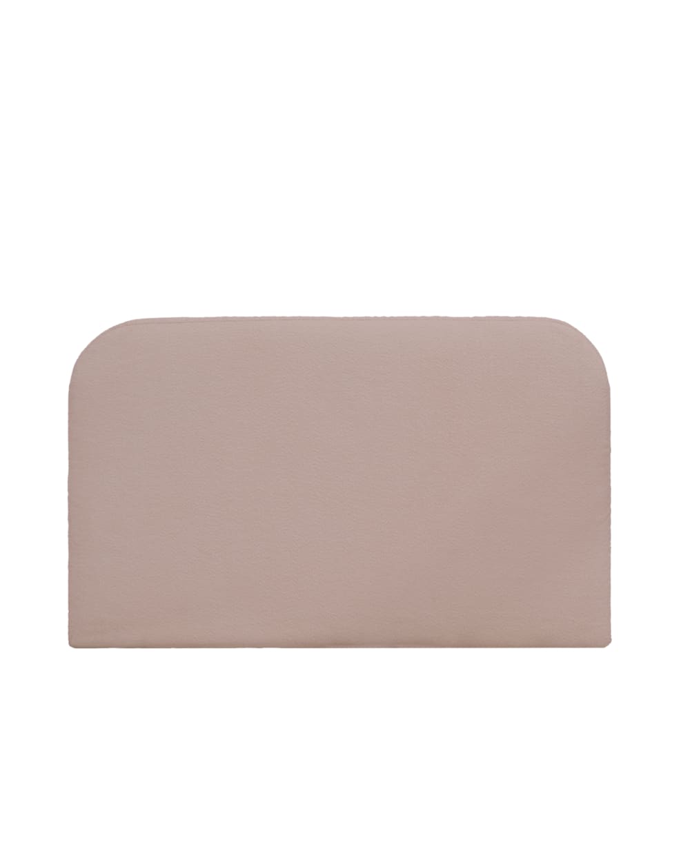 Decowood Abnehmbares gepolstertes Kopfteil, 140x110cm Rosa Stoff