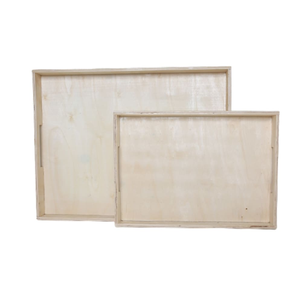 Lot de 2 plateaux TU