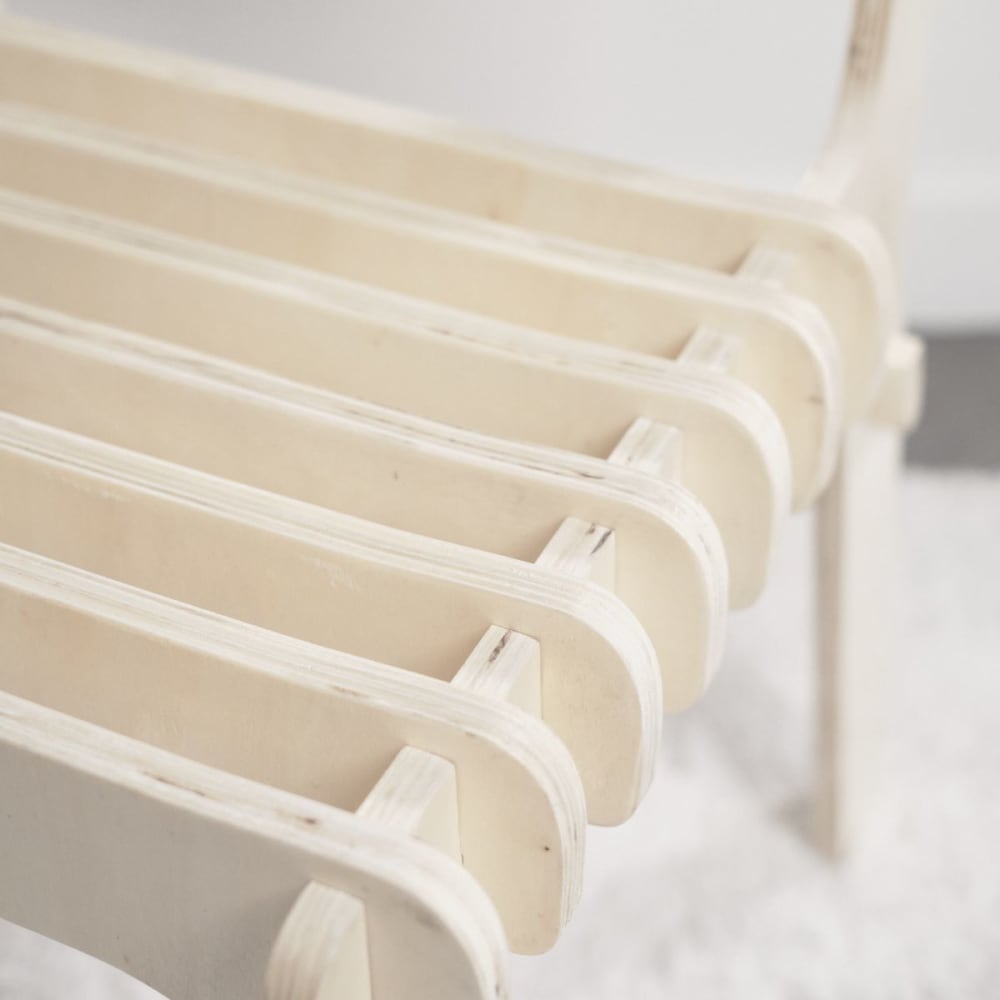 Chaise Japandi  TU Beige