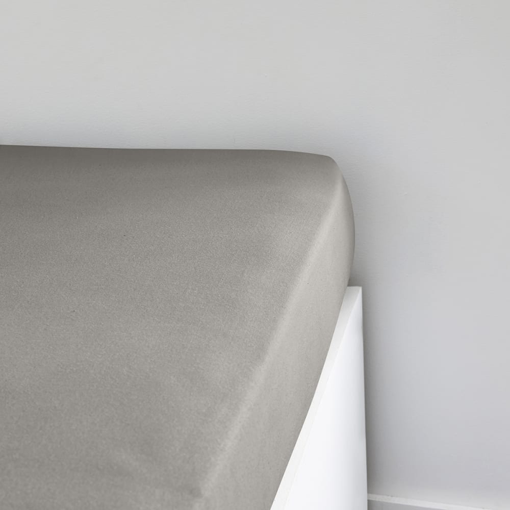 Today Uni-Spannbettlaken Baumwolle 90x190 cm style classic chic Beige Öko-Tex Zertifikat Baumwolle