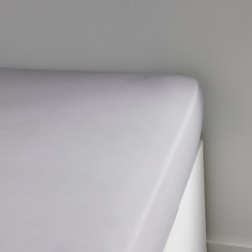 Today Spannbettlaken mit tiefen Taschen Baumwolle 140x200 cm style classic chic Grau Öko-Tex Zertifikat Baumwolle