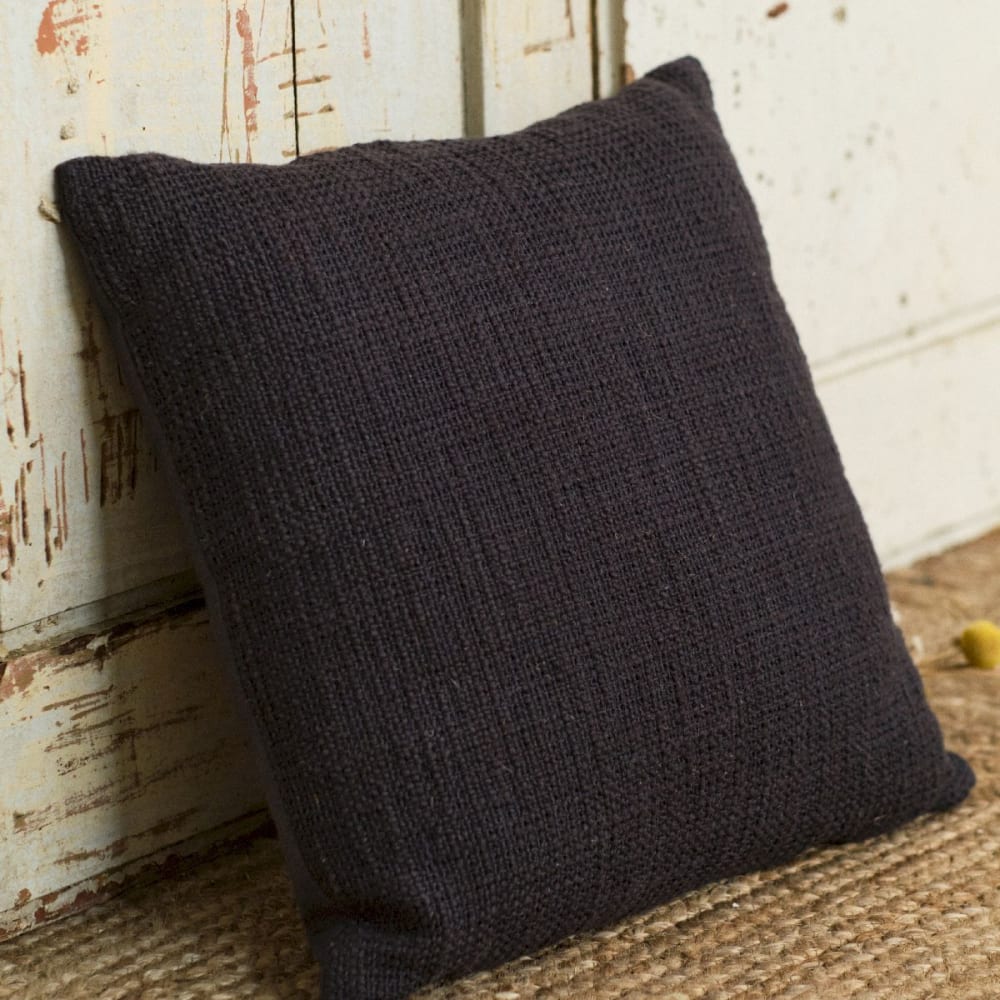 Coussin 40x40 cm gris anthracite
