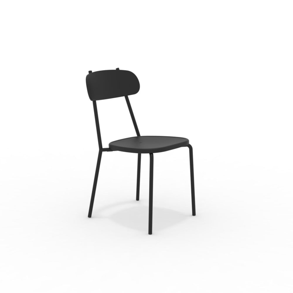 Ensemble de 4 chaises - rouge