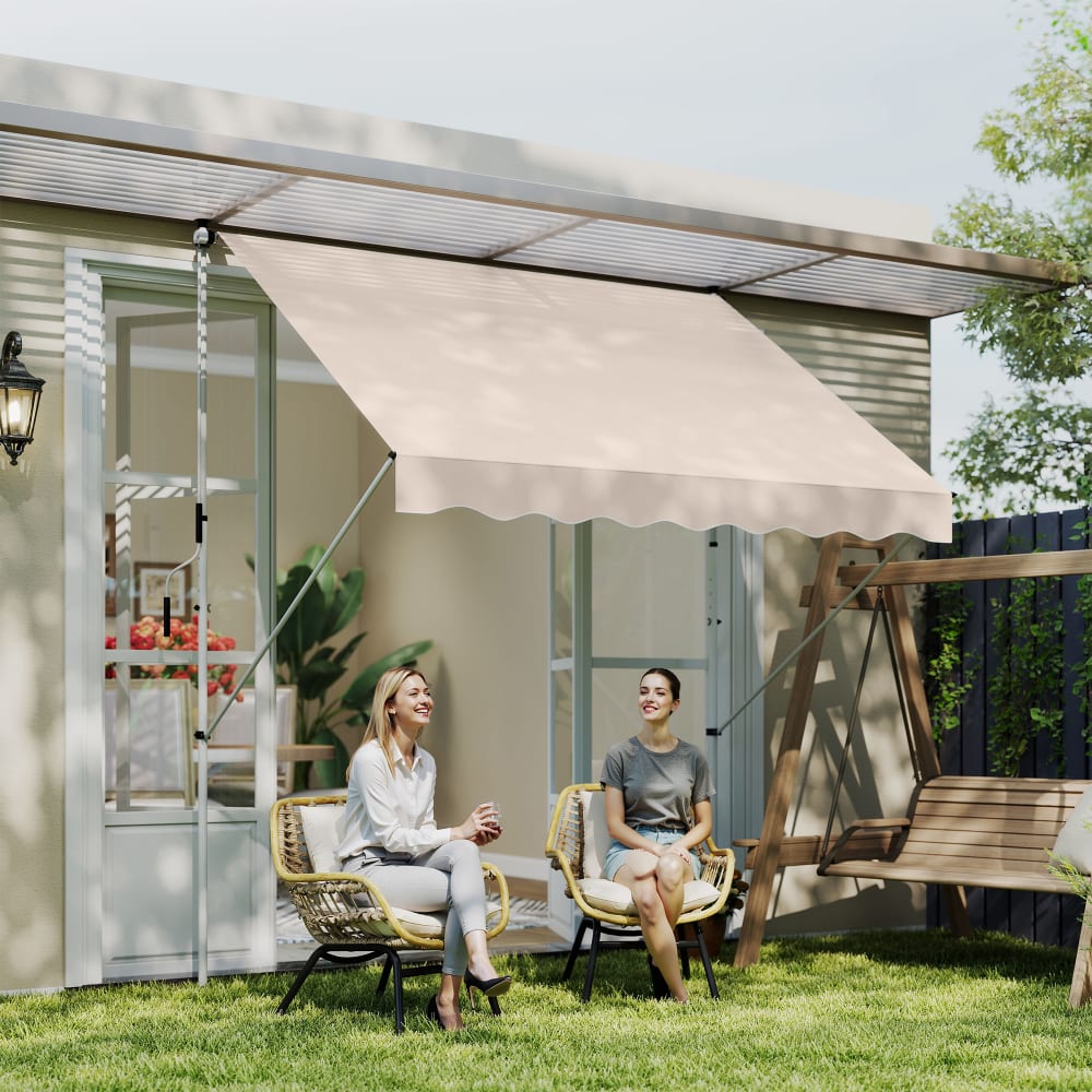 Store banne manuel rétractable 3L x 1,5l m