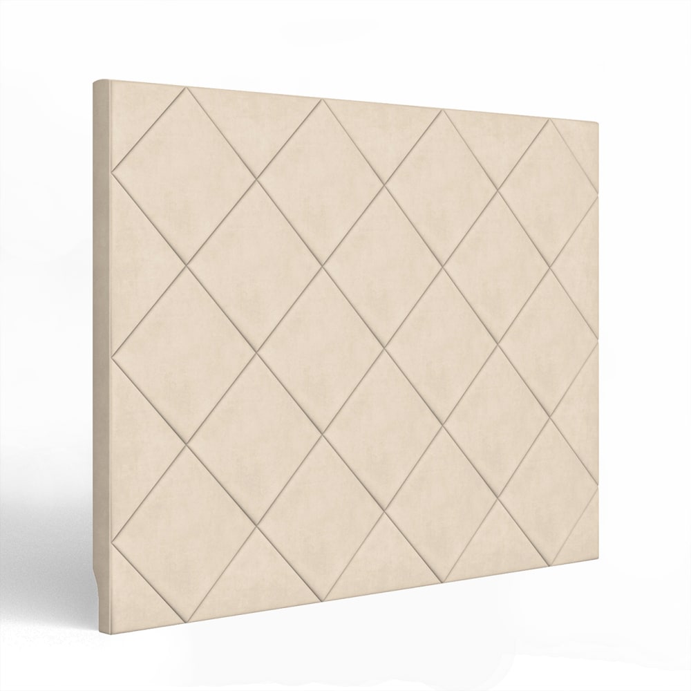 Tête de lit beige chaleureuse – lit 160 – 170x125 cm