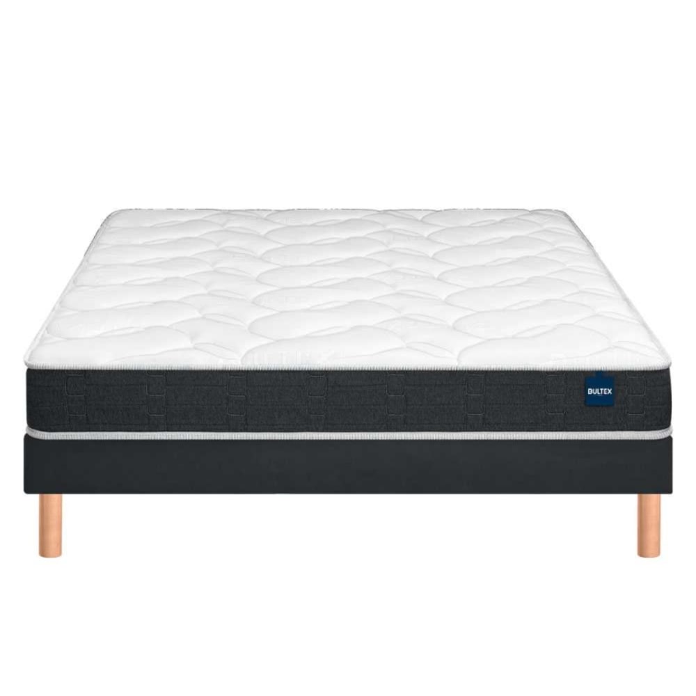 Ensemble ferme et moelleux + sommier confort ferme 120x200 - Maisons du Monde