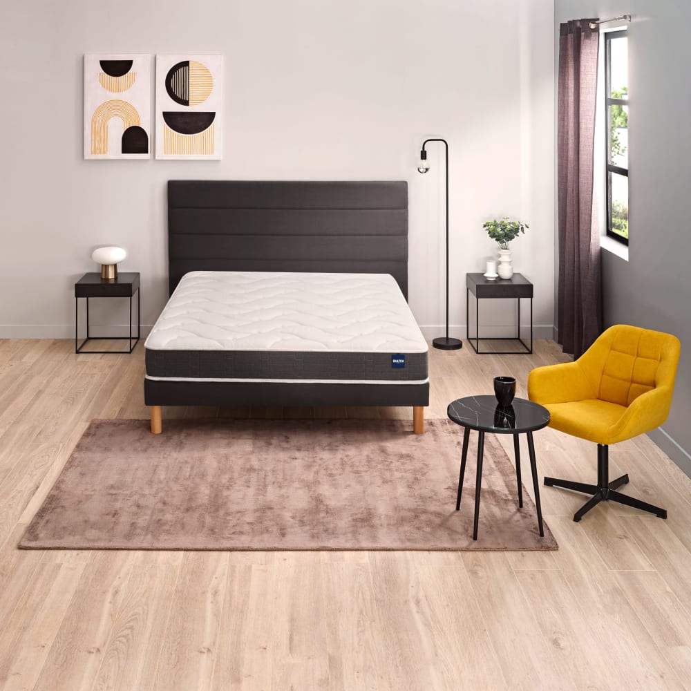 Matelas nano et mousse de confort 120x190 22 cm - Maisons du Monde