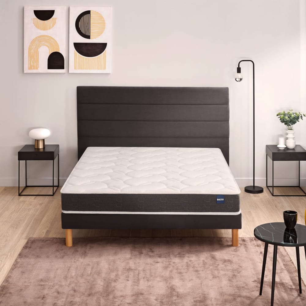 Matelas nano et mousse bodysoft 90x190 20 cm - Maisons du Monde