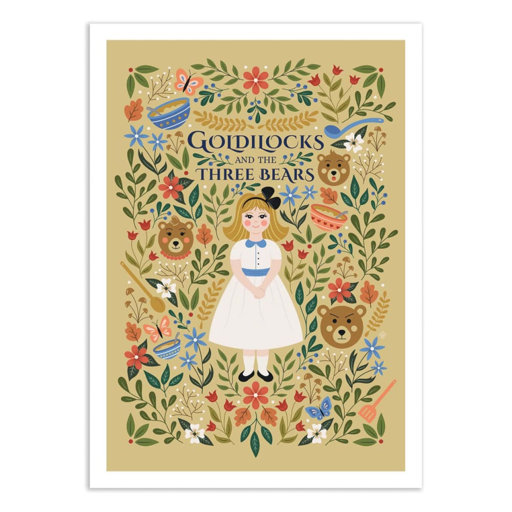 Affiche 30x40 cm - Goldilocks - Vesna Skorshnek — Beyit