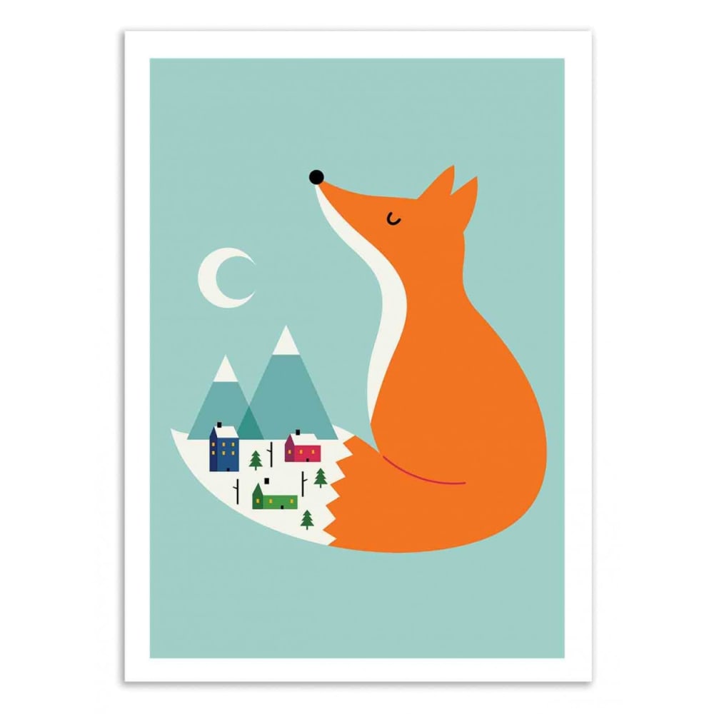 Affiche 30x40 cm - Winter Dreams - Andy Westface — Beyit