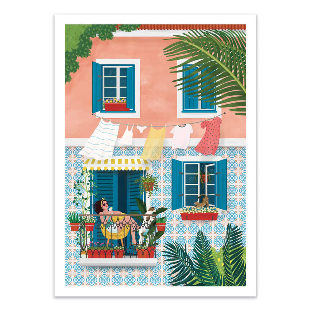 Affiche 30x40 cm - Lisbon - Petra Holikova — Beyit