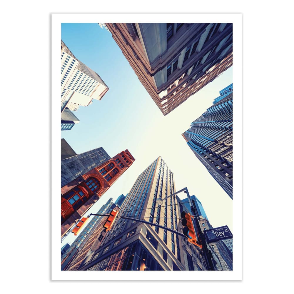 Affiche 50x70 cm - Manhattan corner - Manjik Pictures — Beyit
