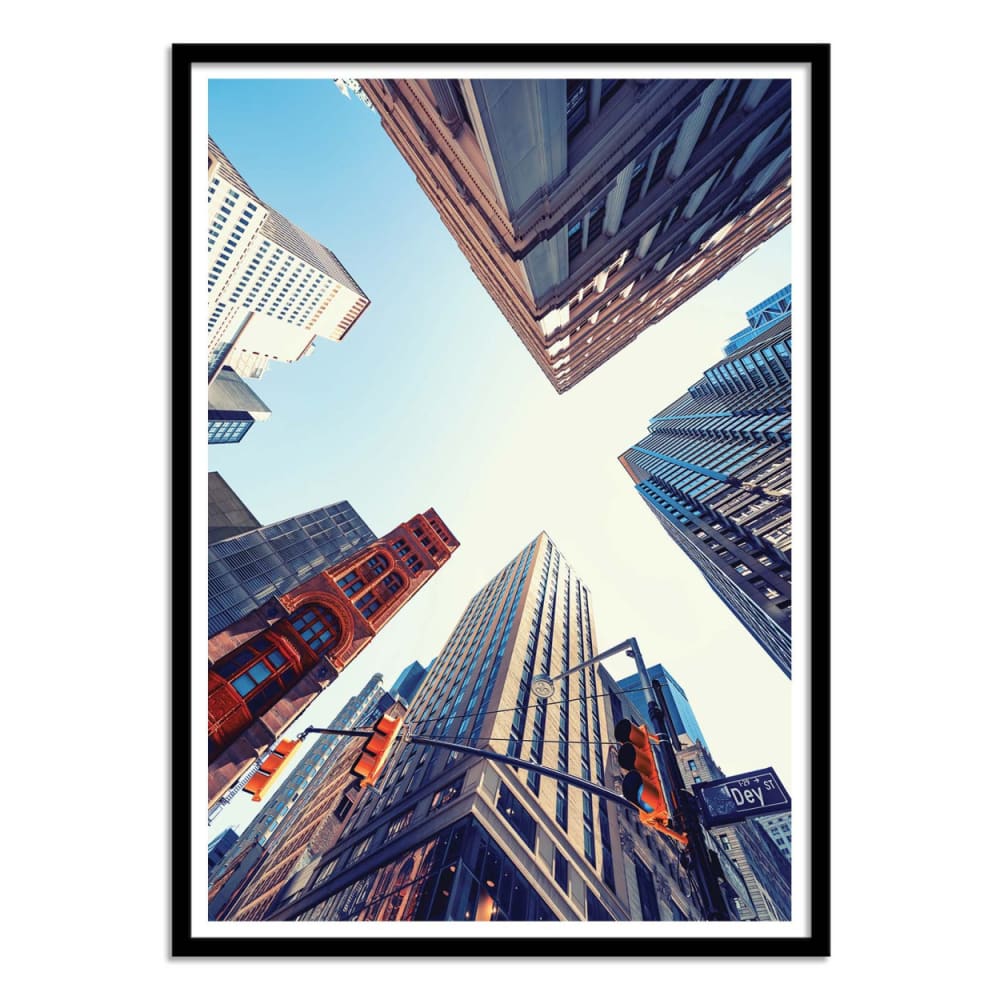 Affiche 50x70 cm - Manhattan corner - Manjik Pictures - Maisons du Monde