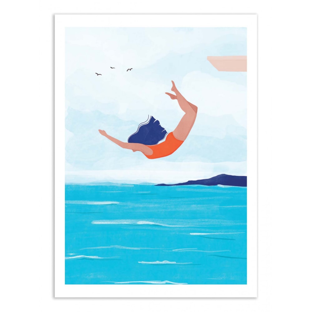 Affiche 30x40 cm - Jump - Maja Tomljanic — Beyit